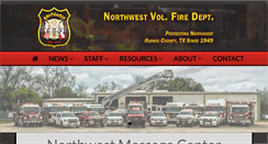 Desktop Screenshot of northwestfiredept.com